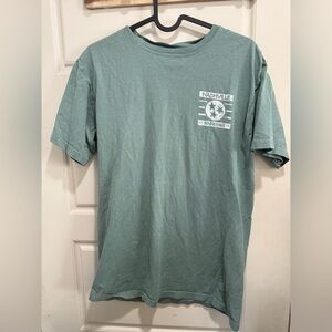 Men's Green Graphic T-Shirt